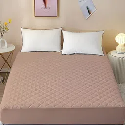 Comfowell Beige Cotton Water Resistant Mattress Protector-image-71