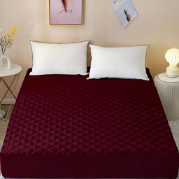 Comfowell Beige Polyester Water Resistant Mattress Protector-image-30