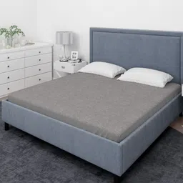 Aura Grey King Size Double Bed Waterproof Mattress Protector-image-98