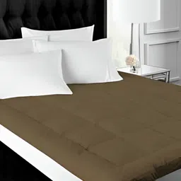 Comfowell Brown Cotton Water Resistant Double Size Mattress Protector-image-13