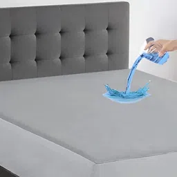 RF RELAXFEEL Grey Terry Water Resistant Mattress Protector-image-74