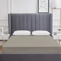 Comfowell Grey Cotton Fitted Water Resistant King Size Mattress Protector-image-97