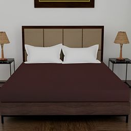 Comfowell Brown Cotton Water Resistant Fitted Mattress Protector-image-76