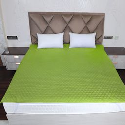 AJISH Multicoloured Polycotton Water Resistant Mattress Protector-image-58