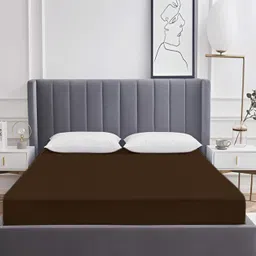 Comfowell Brown Cotton Fitted King Size Water Resistant Mattress Protector-image-40