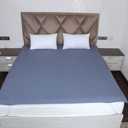 AJISH Grey Polycotton Water Resistant Mattress Protector-image-60