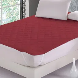 Comfowell Purple Polyester Water Resistant Single Elasticated Mattress Protector-picture-9