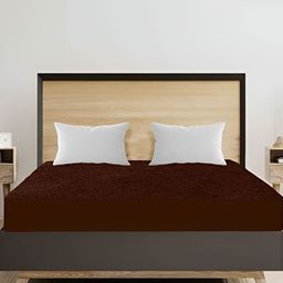 Comfowell Brown Cotton Water Resistant King Fitted Mattress Protector-image-15