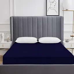 Comfowell Blue Fitted Cotton Water Resistant Mattress Protector-image-108