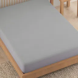 HOKIPO Grey Water Resistant Fitted Mattress Protector-image-125