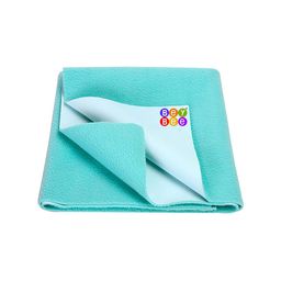 BeyBee Kids Blue Cotton Large Mattress Protector-image-70