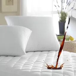 Comfowell White Fitted King Size Water Resistant Mattress Protector-image-29