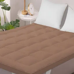 Comfowell Brown Cotton Water Resistant Queen Size Mattress Protector-image-34