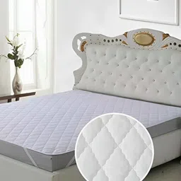 Comfowell White Water Resistant King Sized Mattress Protector-15