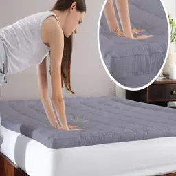 Comfowell Grey Cotton Water Resistant Mattress Protector-image-89