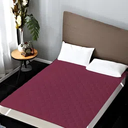 Comfowell Purple Polyester Water Resistant Single Mattress Protector-image-34
