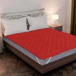 Comfowell Red Water Resistant Double Mattress Protector-image-53