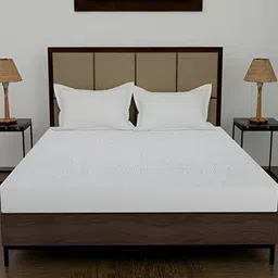 Comfowell White Cotton Water Resistant Mattress Protector-image-80
