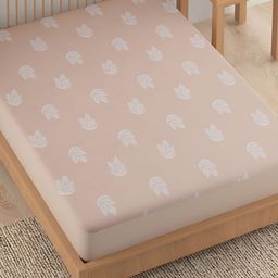 HOKIPO White Printed Terry Cotton Fitted Water Resistant Mattress Protector-image-92