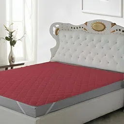 Comfowell Maroon Water Resistant Mattress Protector-image-77