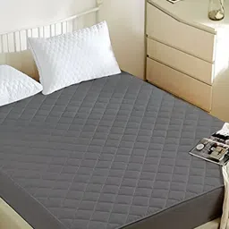 Comfowell Grey Fitted Single Water Resistant Mattress Protector-picture-33