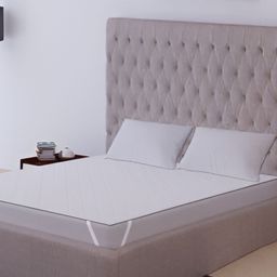 Comfowell White Fitted Queen Size Waterproof Mattress Cover-image-60