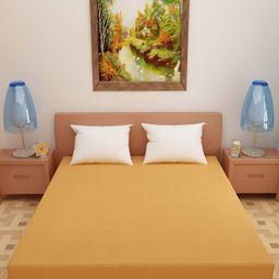 RF RELAXFEEL Gold-Toned Terry Water Resistant Fitted King Mattress Protector-image-92