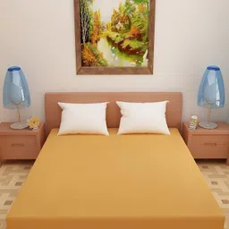RF RELAXFEEL Gold Toned Terry Water Resistant Mattress Protector-picture-9