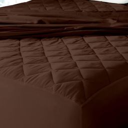Comfowell Brown Cotton Water Resistant Fitted Mattress Protector-image-9