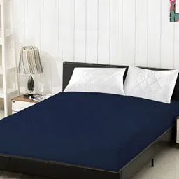 Comfowell Blue Water Resistant Fitted Mattress Protector-image-46