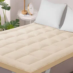 Comfowell Beige Cotton Water Resistant Single Size Mattress Protector-image-19