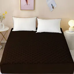 Comfowell Brown Fitted King Size Water Resistant Mattress Protector-image-26