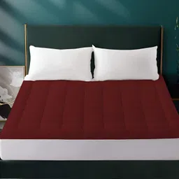 Comfowell Maroon Cotton Water Resistant Mattress Protector-image-93