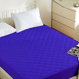 Comfowell Blue Fitted King Size Water Resistant Mattress Protector-image-30