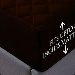 Comfowell Brown Cotton Water Resistant Mattress Protector-image-87