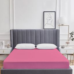Adbeni Home Pink Terry Cortridge 200 GSM Waterproof Mattress Protector-image-78