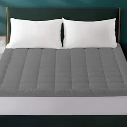 Comfowell Grey Cotton Queen Size Waterproof Mattress Cover-picture-41