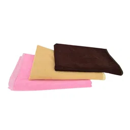 Adbeni Infants Pink & Brown 3 Pieces 210 GSM Waterproof Mattress Protectors-image-22