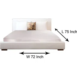 Stylista Grey Cotton Water Resistant Elastic Strap King Size Mattress Protector-image-80