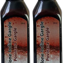 Povidone Iodine Gargle, Kills 99.99% of Germs in Mouth | Fresh Breath - Cool Mint Flavour-21
