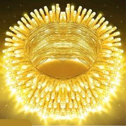 40 LEDs 11 m Gold Steady String Rice Lights-image-22