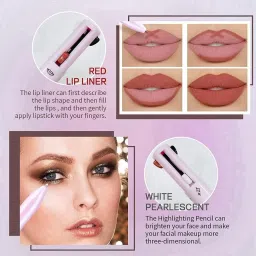 rsentera Touch Up 4-in-1 Makeup Pen (Eye Liner, Brow Liner, Lip Liner, & Highlighter) 2.5 ml image 3
