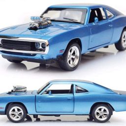 Fast & Furious 7 Diecast Metal Pullback Openable Doors Toy Cars with Light-29