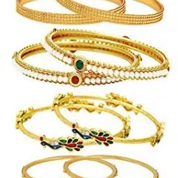 Alloy Bangle Set-image-16