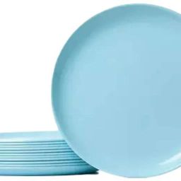 Plates For Daily Kitchen Use (Set of 12) Blue Color (PKx117) Dinner Plate-26