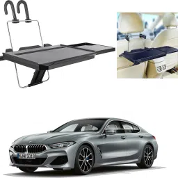 FT-08 Car Back Seat Tray, Foldable Laptop Desk and Food Tray For BMW 8 Series Cup Holder Tray Table-image-75
