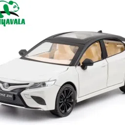 1:24 Alloy Die Cast Metal Car Model Toyto Camry Car Pull Back with Sound Light-35