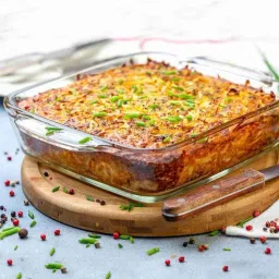Borosilicate Glass serving bowl, Tray, Container Oven Safe 1100 ml Baking Dish-0