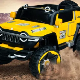 Big Jumbo Size 4x4 Off-Road Electric Car With Openable Doors Big Wheels Jeep Battery Operated Ride On-9