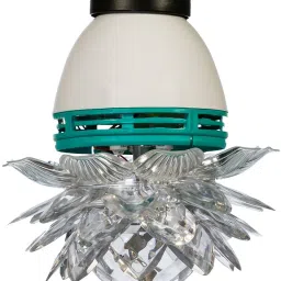 D3063 Lotus LED Color Rotating Disco Lamp Single Disco Ball-image-34